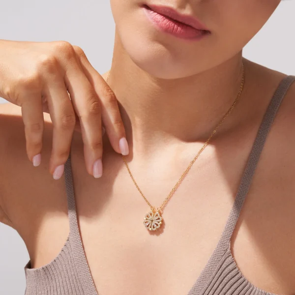Clover Hearts Necklace - Image 4