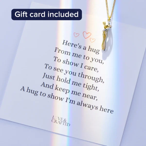 Gold Hug Necklace - Image 5
