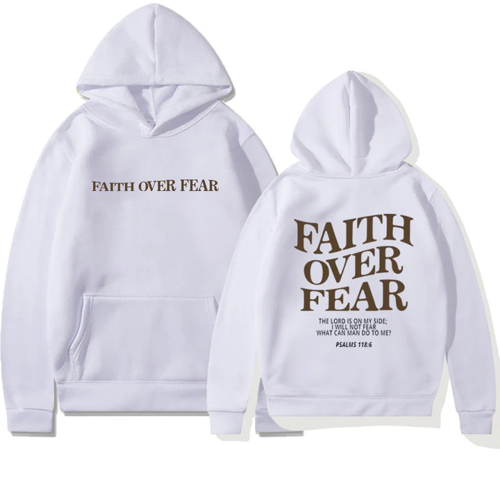 Faith Over Fear Hoodie - Image 2