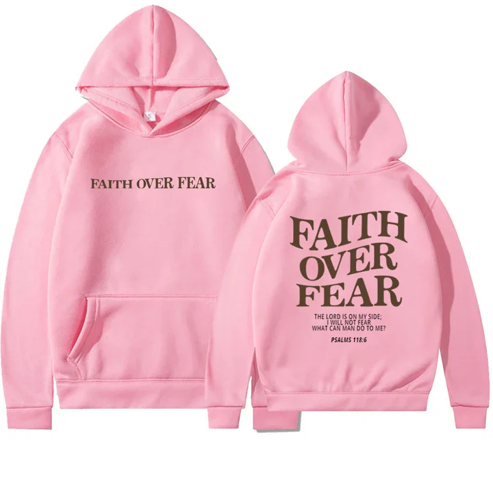 Faith Over Fear Hoodie - Image 4